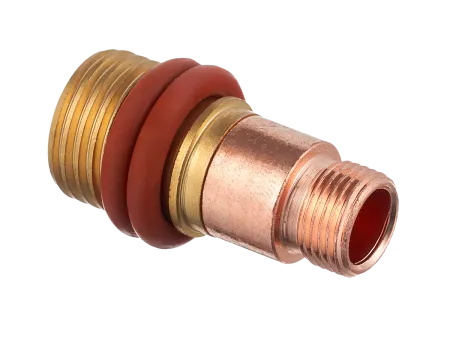 Держатель цанги короткий с линзой d1.6 для TIG 17–18–26 Сварог