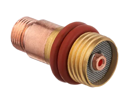 Держатель цанги короткий с линзой d1.6 для TIG 17–18–26 Сварог