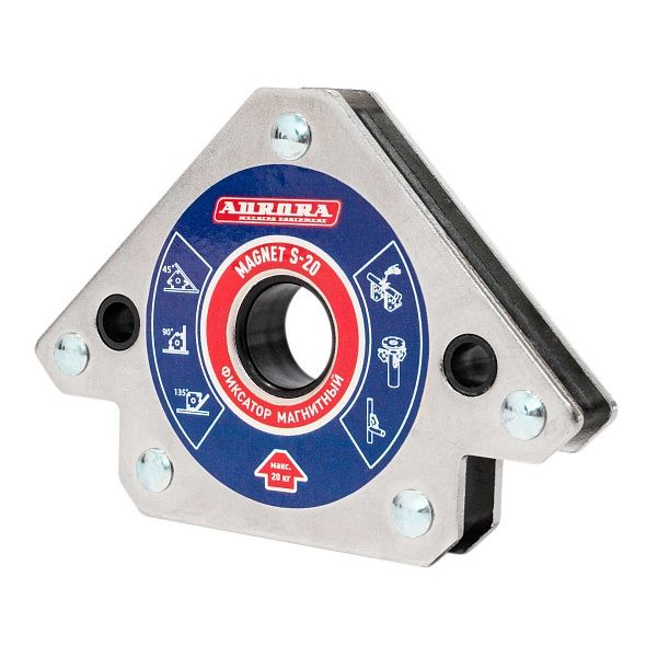 Фиксатор магнитный Aurora Magnet S-20 (45/90/135, усилие 20кг)