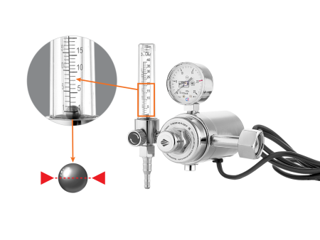 Регулятор расхода газа универсальный Сварог У-30/АР-40-П-220-Р (JTR-198 220V)