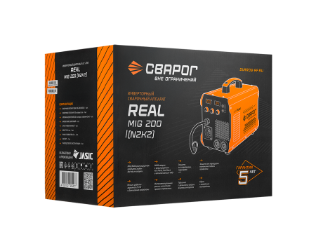 Сварочный полуавтомат Сварог REAL MIG 200 (N2K2)